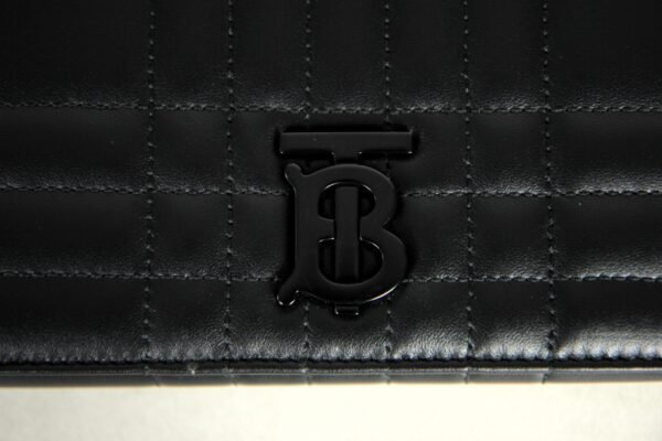 Bandolera de piel negra - Imagen 7